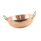 thumbnail image 2 of Olla de cobre, utensilios de cocina de cobre, hermosa forma, gruesa, con asas dobles, sartén de cobre, olla caliente para servir en fiestas en restaur, 2 of 8