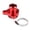 Red, variant on Aluminum Coolant Hose Adapter Water Pipe Connector Fitting Suitable for 335i Professional Auto Modification Maintenance