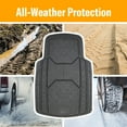 thumbnail image 6 of Armor All 4 Piece All Weather Rubber Floor Mats Trim to Fit, Black 79960WDC, 6 of 10