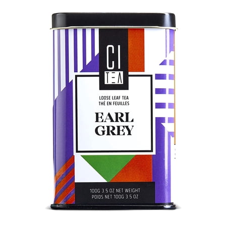 Earl Grey Loose Leaf Tea, Premium Black Tea 100 g - Citea