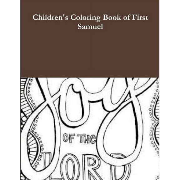 Children's Coloring Book of First Samuel (Paperback)