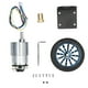 thumbnail image 4 of Juego de motor codificador con eje CW CCW, motores de engranajes de CC con rueda de soporte para carro de equilibrio, CC 12 V, 110 RPM, 4 of 12