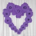 thumbnail image 3 of Efavormart 2 Pack 20” 3D Craft Rose Lavender Real Feel Foam Rose for DIY Wedding Bouquets Arrangements Party Home Decoration, 3 of 7