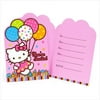 Hello Kitty 'Balloon Dream' Invitations w/ Envelopes (8ct)