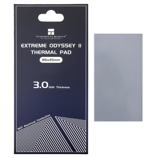 Limin EXTREME ODYSSEY Ⅱ Almohadilla Silicona Enfriamiento Conductividad Térmica 14.8W/mk Almohadilla Silicona Enfriamiento GPU/placa Base No Conductora 85*45 Mm (3 Mm)