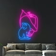 thumbnail image 5 of Handmadetneonsign Cat Girl Led Sign, Cat Lady Neon Sign, Cat Woman Led Light, Cat Neon Light, 5 of 5