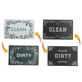 thumbnail image 1 of Bgsha High Quality Home Decoration Stickers 2PCS 9*6CM Dishwasher Double-Sided Magnetic Clean Dirty Clean Sign Magnets Dishwasher, 1 of 9