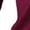 Wine, variant on felwors Women's Basic Solid Lightweight Soft Cotton Long Sleeve Crew Neck & V Neck Slim Top Shirts Plus Wine, S