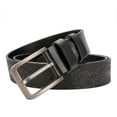 thumbnail image 4 of relayinert Classy And Durable PU Belt For Men Wear-resistant And Fine Workmanship Coffee Black 115cm 1Set, 4 of 6