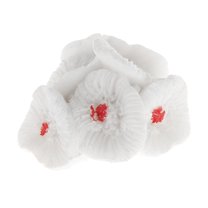 Unique Bargains 1 Pcs Colorful Coral Reef Decor Mini Faux Coral Decor for Aquarium Decorations White 3.8x2.3cm