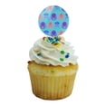 thumbnail image 5 of Cute Jellyfish Octopus Squid Tentacles Pattern Cupcake Picks Toppers Decoration Set of 6, 5 of 6