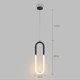 thumbnail image 1 of Modern LED Brass Pendant Lights Nordic Bedroom Bedside Long-line Chandeliers Creative U-shaped Tube 360 Degree Hanging Lamps, 1 of 5