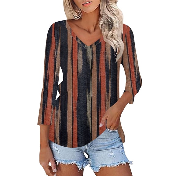 T Shirts For Women Womens Tops Fashion T Shirts Short Sleeve Casual V Neck Summer Tops Cute Loose Fit Blouses Graphic Tees