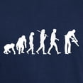 thumbnail image 3 of CafePress - Carpenter Evolution Dark T Shirt - Men's Classic Graphic Cotton T-Shirt, 3 of 4