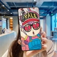 thumbnail image 3 of Arale Anime para Xiaomi Redmi Note 13, 12, 11E, 11S, 11, 11T, 10, 10S, 9, 9S Pro Plus, 4G, 5G, funda negra para teléfono, 3 of 5