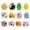 Colorful, variant on 24pcs Easter Egg Animal Car Toy Set - Cute Egg-Shaped Car Toys for Easter Gifts & Basket Fillers, Durable Plastic Play Toys, Festive Easter Party Favors for Easter Decorations, Colorful