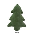 thumbnail image 4 of Naiovety El cojín de felpa con forma de triángulo verde para decoración navideña se puede regalar a la familia Juegos de cama diamante 40cm, 4 of 6