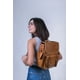 thumbnail image 4 of MOCHILA MIEL DE PIEL CON TAPA, 4 of 4