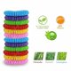 thumbnail image 5 of 25 unidades de pulseras para niños con banda para el pelo, pulseras de protección para acampada, pulseras de colores, 5 of 8