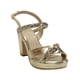thumbnail image 1 of SANDALIA DE VESTIR LEON MUJER ORO SINTETICO 333318, 1 of 4