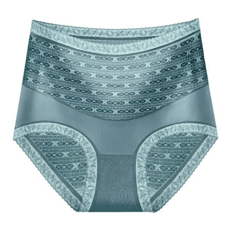 

Women s Panties High Waist Abdominal Lace Panties Ice Silk Seamless Comfort Thin Waist Panties Seamless Panties Women