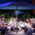 thumbnail image 1 of Luz para sombrilla, 28 luces LED para sombrilla, 3 modos, iluminación recargable, sombrilla, luz y sombrilla grande para acampar, patio, playa, jardín y piscina (blanco), 1 of 2