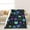Cute Witchcraft Neon Cat, variant on Christmas Snowflakes Hohoho Throw Blanket Soft Warm Cozy Lightweight Flannel Blanket for Bedding Sofa Travel 50"X60"