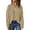 Beige, variant on Vedolay Women's 2023 Fall Casual Long Sleeve Crew Neck Ribbed Knit Pullover Sweater,Beige S