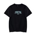 thumbnail image 1 of Freya Skye Camiseta Mujer Hombre Casual Cuello Redondo Manga Corta Moda Tee, 1 of 5