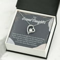 thumbnail image 3 of To My Granddaughter You Make Me Forever Necklace w Message Card, 3 of 7