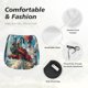 thumbnail image 4 of Balery Beautiful Red Train Hot Air Balloon Pantalones cortos deportivos para mujer con forro y dos bolsillos, elásticos, para entrenamiento, gimnasio, yoga-Medium, 4 of 7