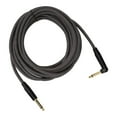 thumbnail image 3 of Cable de guitarra de Audio JORINDO de 6M, Cable de amplificador de guitarra eléctrica de 6,35 MM, Cable de instrumento, cabezal chapado en oro con carcasa negra JD6219, 3 of 5