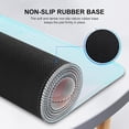 thumbnail image 5 of Desk Mat, Gaming Mouse Pad Large, XXL Keyboard Mat, Long Mousepad Matt with Stitched Edges, Non Slip Computer Mat, Extended Laptop Desk Pad Pattern Cute for Office Desktop, Boho Blue, 5 of 5