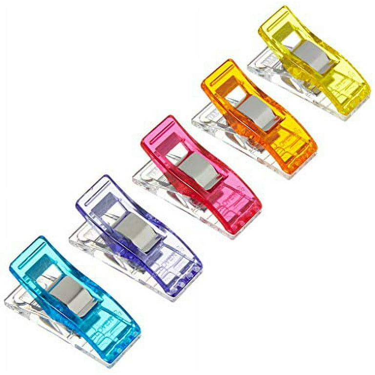 Clover Wonder Clips Multi-Color 50 Pack 3183 – Quality Sewing & Vacuum