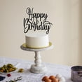 thumbnail image 4 of Decoración de tarta FLORCMET hecha a mano con purpurina para fiesta de cumpleaños, 4 of 8