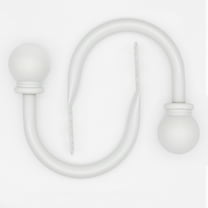 Mainstays White Ball Curtain Rod Holdbacks (2 Count)