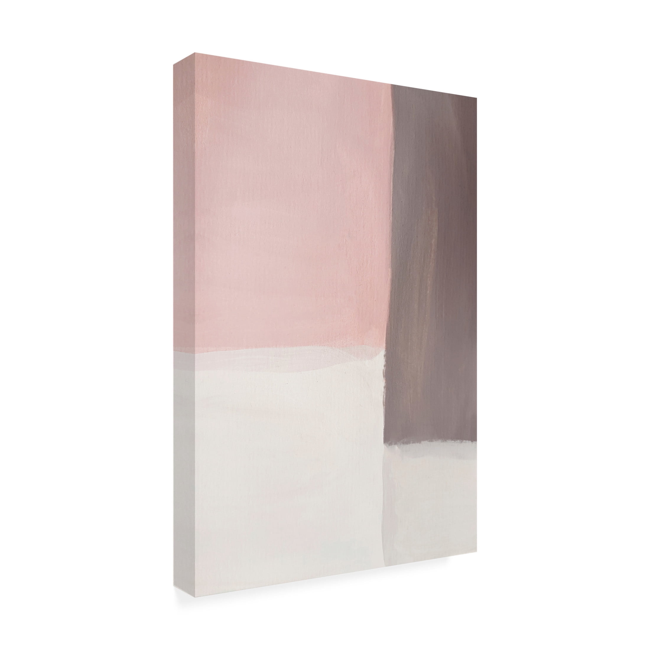 Canvas Wall Art - Incado 'Pink Pleasure II' Wall Art for Living Room, Bedroom, or Office Décor by Trademark Fine Art - 16 x 24 Inches