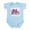 Sky Blue, variant on CafePress - I Wear Purple For My Cousin 10 Infant Bodysuit - Baby Light Bodysuit, Size Newborn - 24 Months