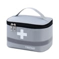 thumbnail image 2 of YAOMOBB Travel Rescue Pouch Reinforced Handle First Aid Kit Large Capacity Reflective Strip Oxford Material, 2 of 7