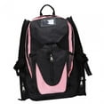 thumbnail image 1 of Roller Skate Backpack, Ice Skate Carrier, Shoe Bag, Inline Skating Bag for Speed Pink Small, 1 of 7