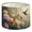 Color 4, variant on Linen Drum Lampshades Vintage Pink Peony Flowers Green Birds Paintings Songbird 13"x13"x10" Light Shade for Table Lamps Floor Lamp Shades Lampshade Replacement Assembly Required