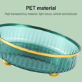 thumbnail image 2 of 360 Rotating Cosmetic Organizer Large Capacity Home Desktop Rack (Green), 2 of 6
