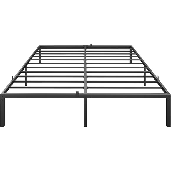 Ourlova Twin Metal Bed Frame for Small Spaces with 13.7 Inch Under Bed Storage for Seasonal Items and Bedding