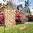 thumbnail image 3 of Zufioo Coffee Bun Hot Dog Print Double Sided Garden Flag, Outdoor Decorative Flag, Garden Yard Flag, Ideal Home Decoration-28"x40", 3 of 9