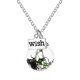 thumbnail image 1 of Collar de Flores Secas Sunnimix con colgante de bola Secas naturales, 1 of 5