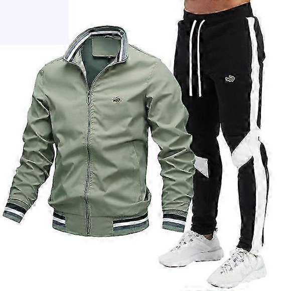 2026 Elevate Your Winter Wardrobe with a Stylish Men's Jacket and Pants Set - Perfect for Outdoor Activities and Casual Wear