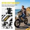 thumbnail image 3 of 1500W Electric Bike for Adults,35mph 48V 15.6AH 20" Fat Tire Electric Bicycle Full Suspension Moutain Ebike, UL2849, 3 of 6