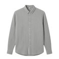 thumbnail image 5 of jjayotai Men's Shirt Long Sleeve Button down Casual Shirts Untucked Dress Shirts Beach Vacation Fall Tops, 5 of 6