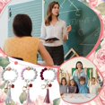 thumbnail image 4 of 6/10/12 Set Teacher Appreciation Gift Bulk Keychain Bracelet with Cards for Women Back to School Teachers Gifts, 4 of 6