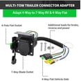 thumbnail image 3 of Kit de conectores y adaptadores de cableado para remolque MECMO Multi-Tow, 3 of 9